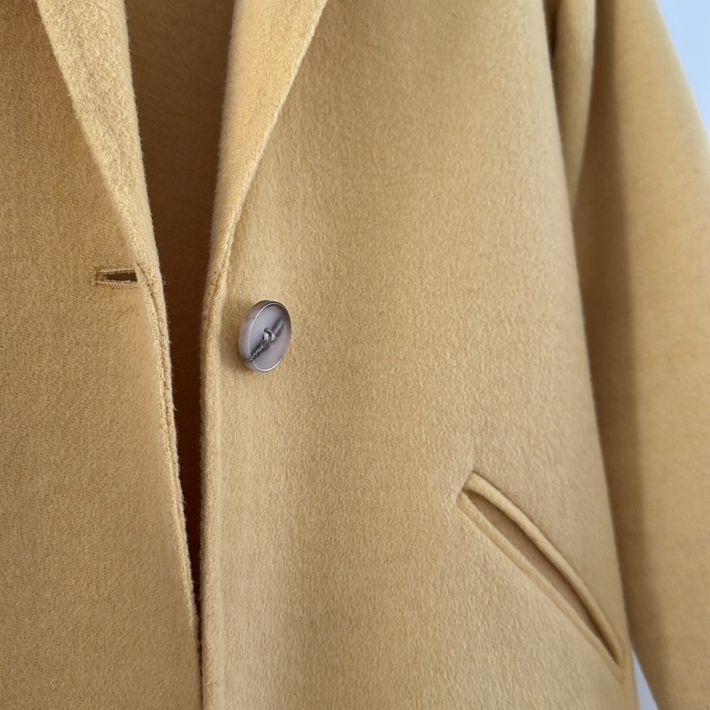 Rachel Zoe Women's Yellow Coat - Picture 7 of 9